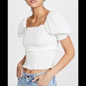 ASTR the Label Glenna Puff short sleeve
